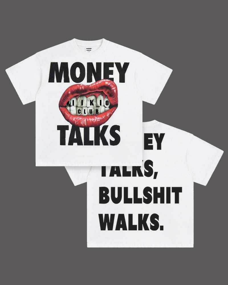 'MONEY TALKS' Tee - KIIKIOCLUB